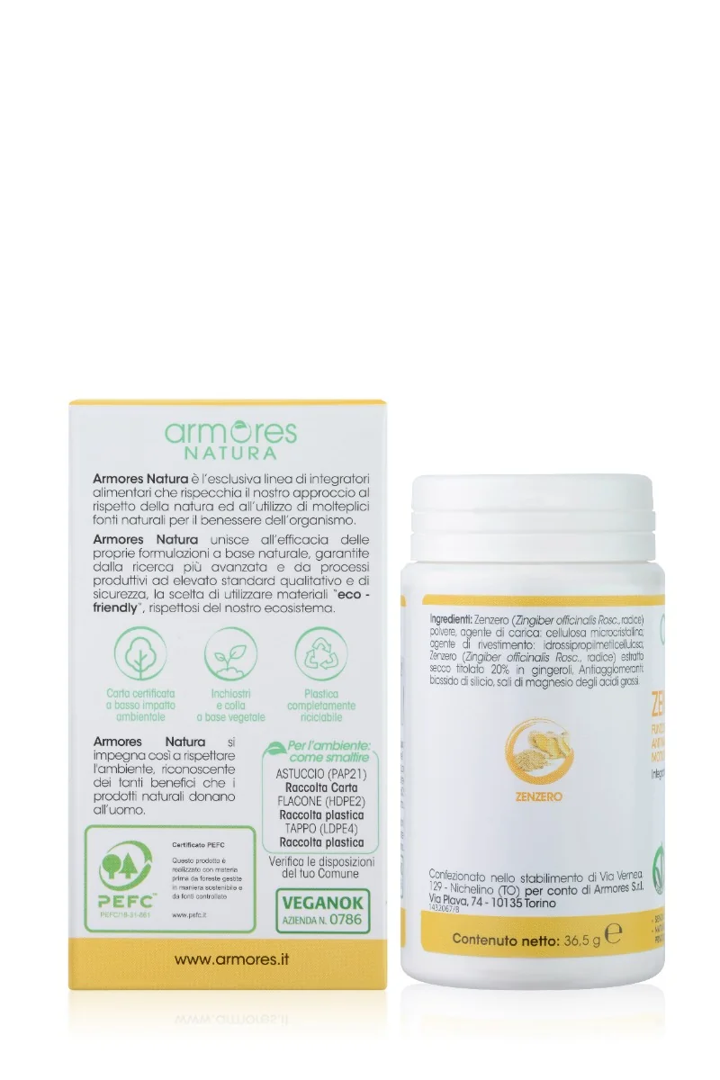 Armores Natura Zenzero 60 Compresse