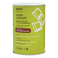 Goovi Nutry & Beauty Integratore Proteico Cioccolato 260 g