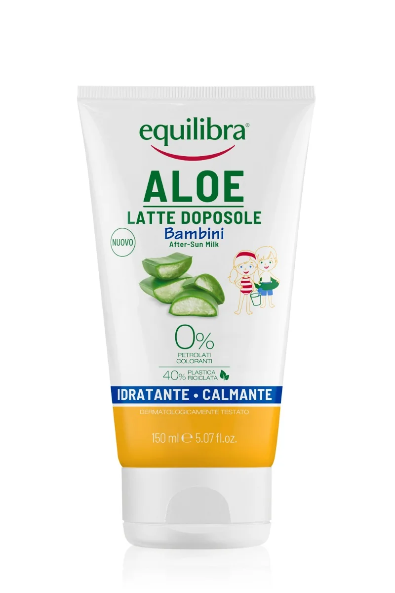 Equilibra Latte Doposole Bambini 150 ml Idratante e Nutriente