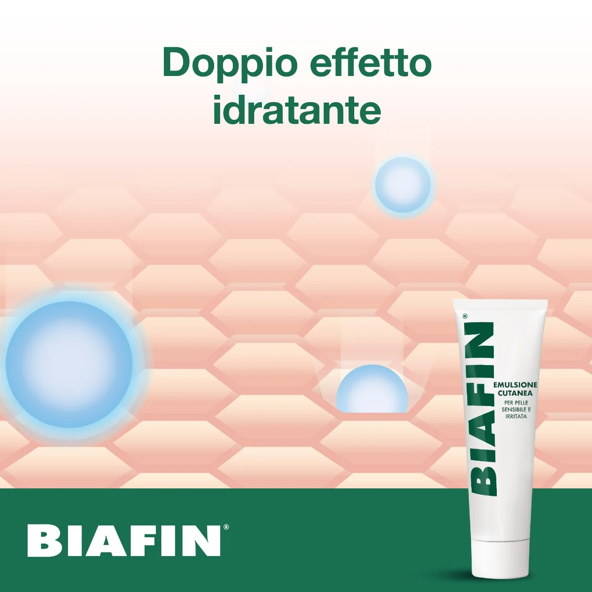 Biafin Emulsione Cutanea Idratante Lenitiva 100 ml Crema scottature e pelle sensibile e irritata