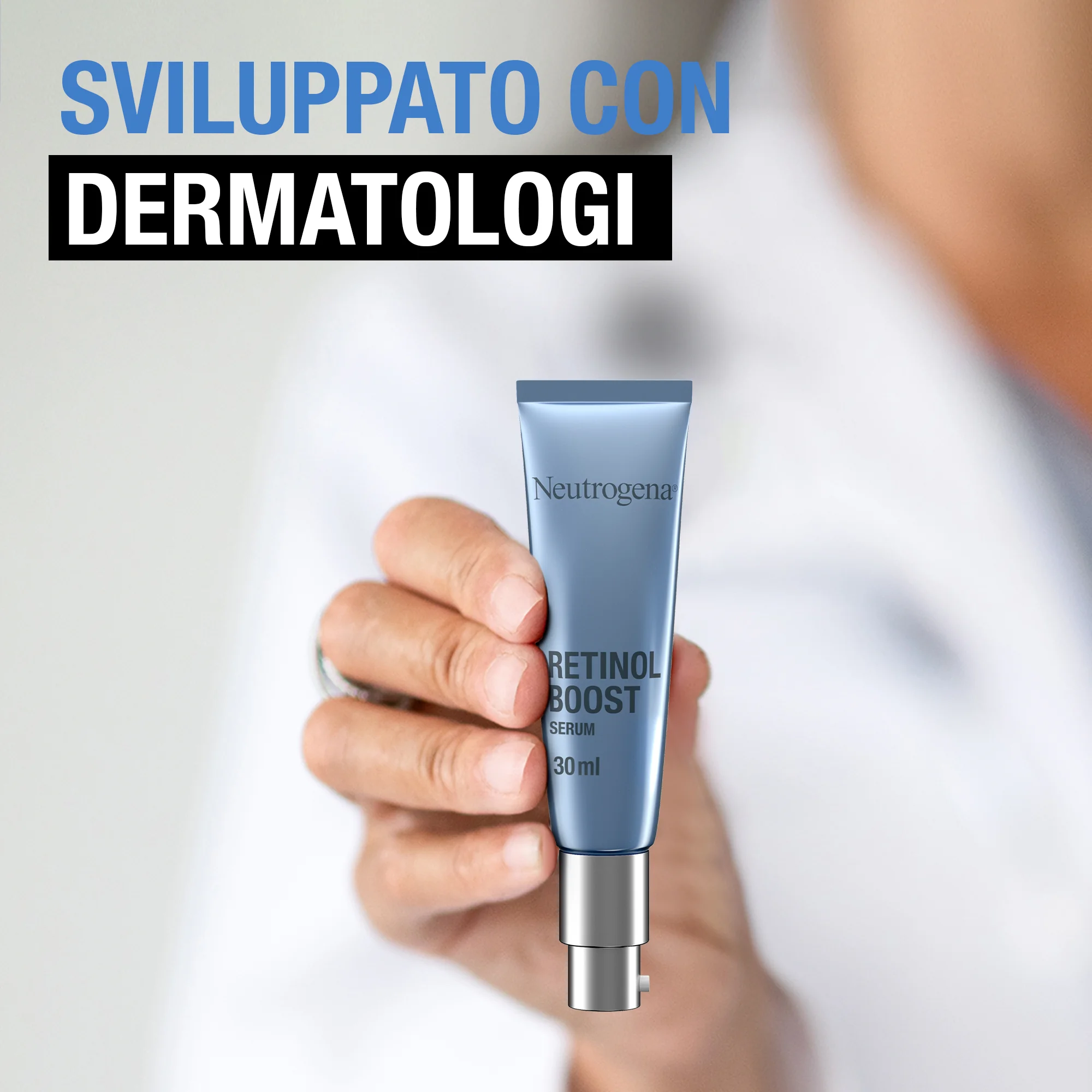 Neutrogena Retinol Boost Siero Viso 30 Ml Per tutti i tipi di pelle