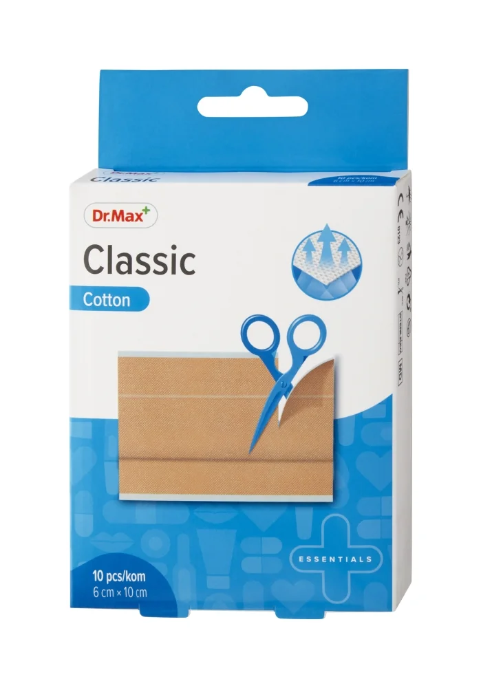 Dr. Max Cerotti Classici 6X10 10 Pezzi Cerotti per Ferite