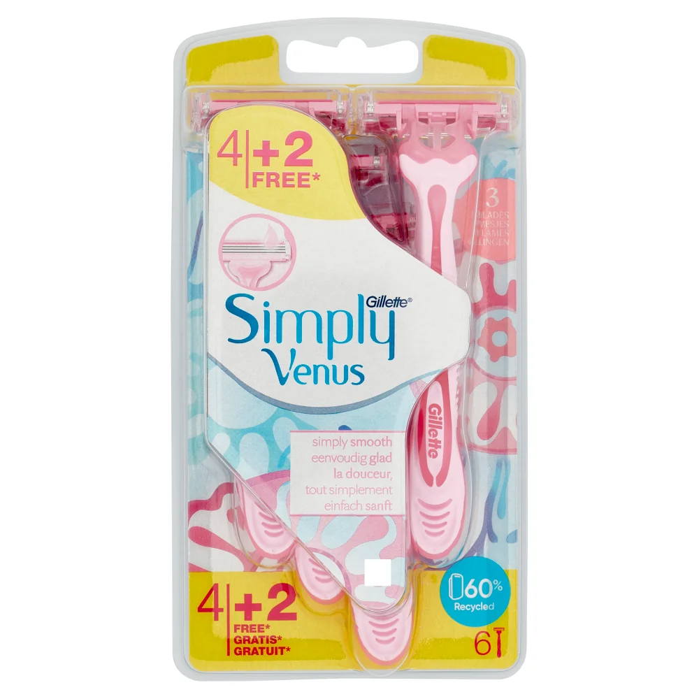 Gillette Venus Simpl3 4Pz+2Gr