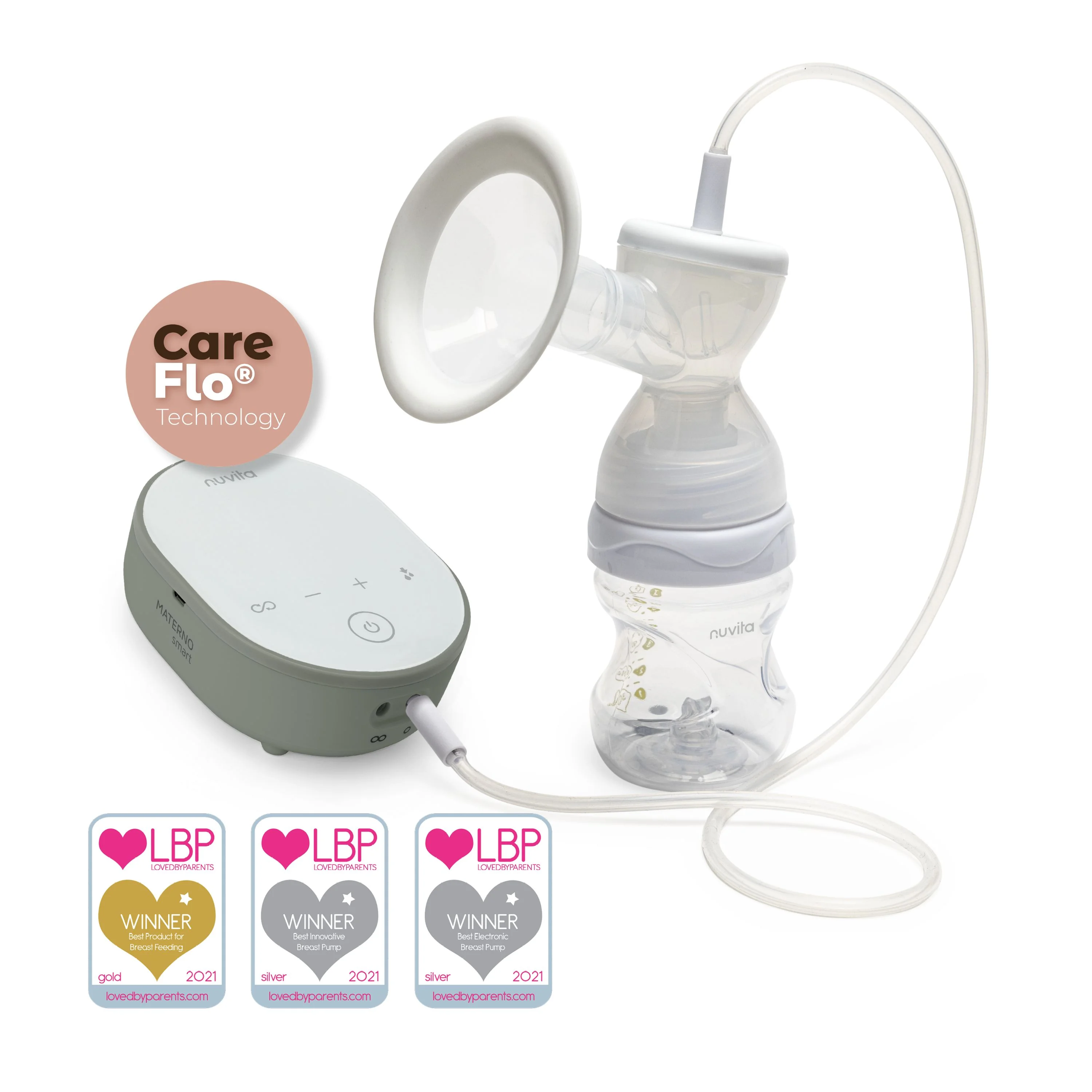 Nuvita Materno Smart Tiralatte Elettrico Sage Green