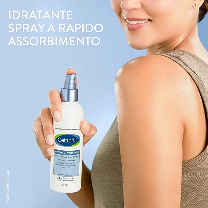 CETAPHIL Optimal Hydration Siero Idratante Spray  Corpo 207ml