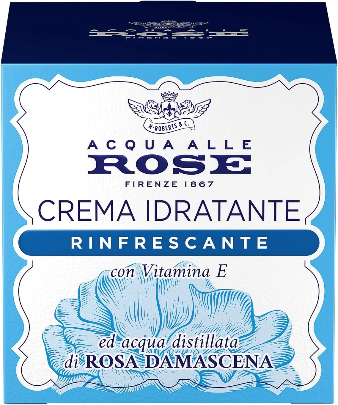 Acqua Alle Rose Crema Viso Idratante Rinfrescante 50 Ml