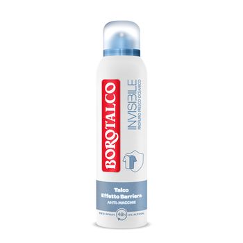Borotalco Deo Spray Invisibile Azzurro 150 ml Deodorante 48h