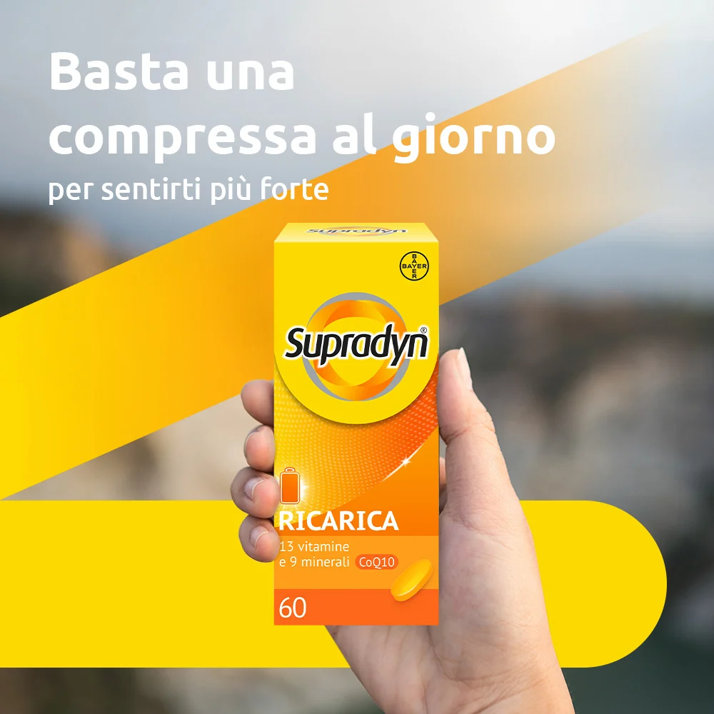 Supradyn Ricarica Integratore 60 Compresse Multivitaminico e Minerali