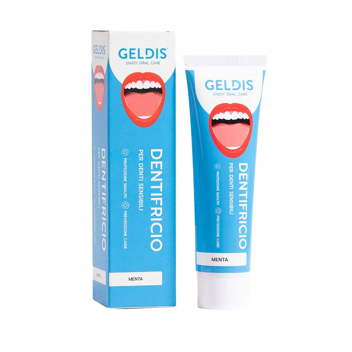 Geldis Dentifricio Menta Fresca 100 ml Gusto delicato