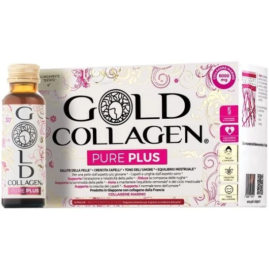 Gold Collagen Pure Plus 10 Flaconcini X 50 ml Integratore alimentare liquido