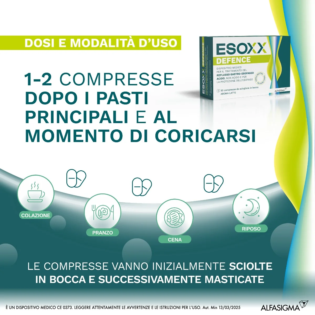 Esoxx Defence 30 Compresse Masticabili Reflusso Gastroesofageo