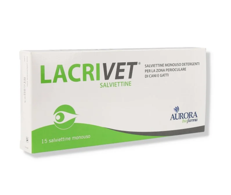 Lacrivet Salviettine 15 Pezzi Per la zona Perioculare