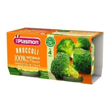 Plasmon Omogeneizzato Ai Broccoli 2x80 g +6m 
