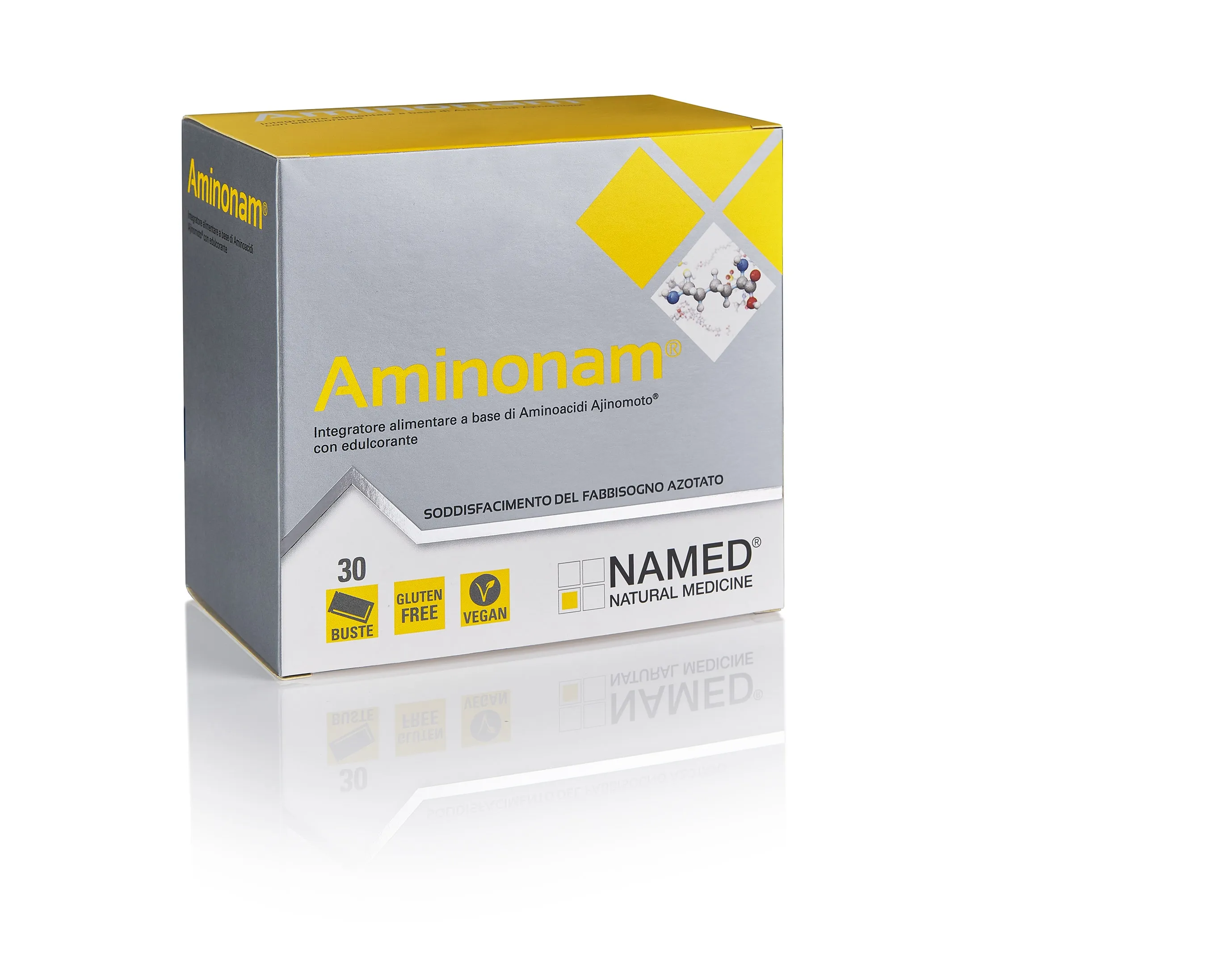 Aminonam Integratore di Aminoacidi e Vitamine 30 Bustine
