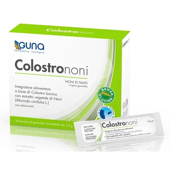 Guna ColostroNoni 24 Bustine Orosolubili Integratore Intestinale