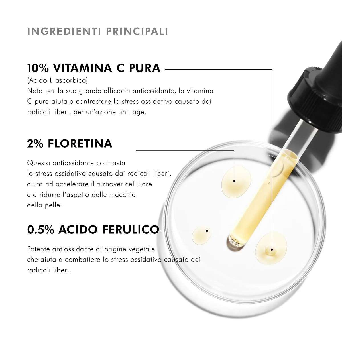 SkinCeuticals Phloretin CF Siero Antiossidante 30 Ml Con 10% di Vitamina C