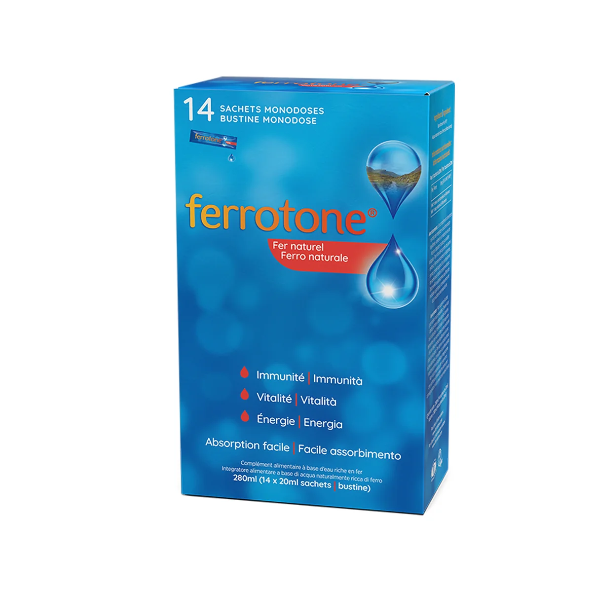 Ferrotone Integratore Di Ferro 14 Bustine