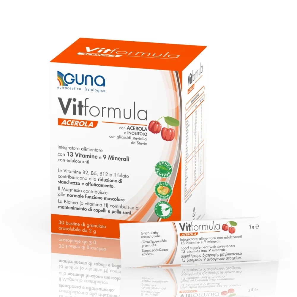 Vitformula Acerola 30 Stick 2 G Senza Glutine