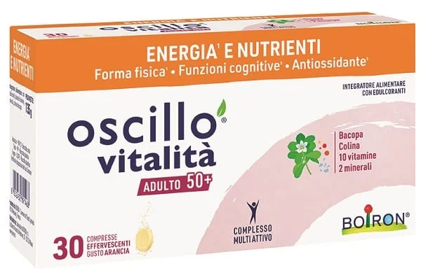 Oscillo Vitalita' 50+ 30Cpr Ef Aroma Naturale Arancia