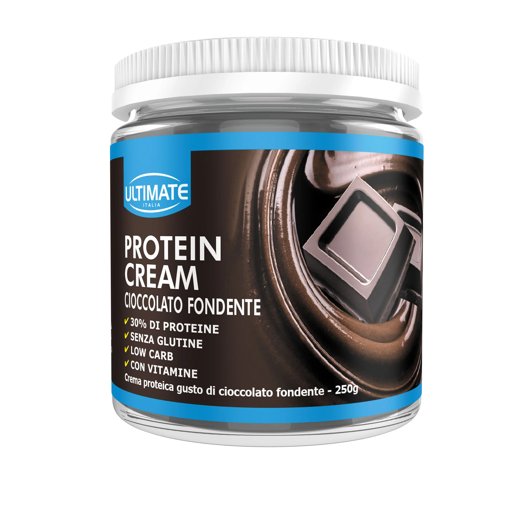 Ultimate Protein Cream Cioccolato Fondente 250 g Crema Proteica
