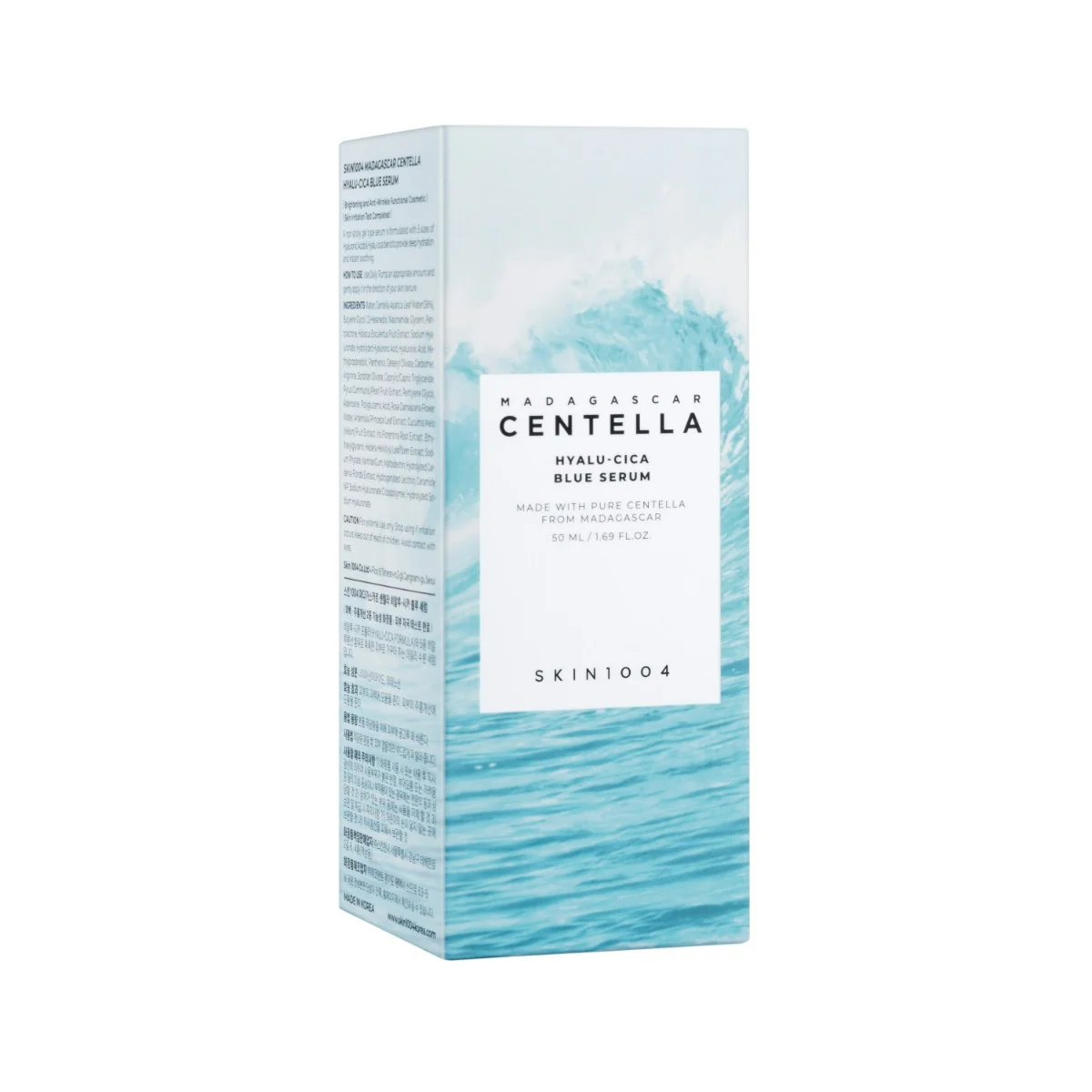 Skin1004 Madagascar Centella Hyalu-Cica Blue Serum 50Ml Tutti i Tipi di Pelle
