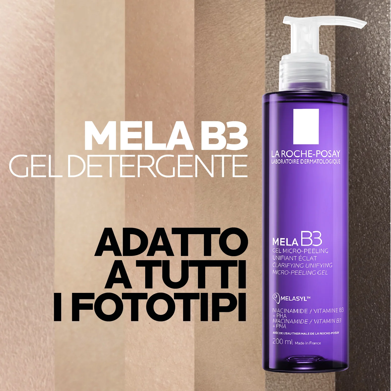 La Roche Posay Mela B3 Gel Detergente 200 Ml Uniformante antimacchie