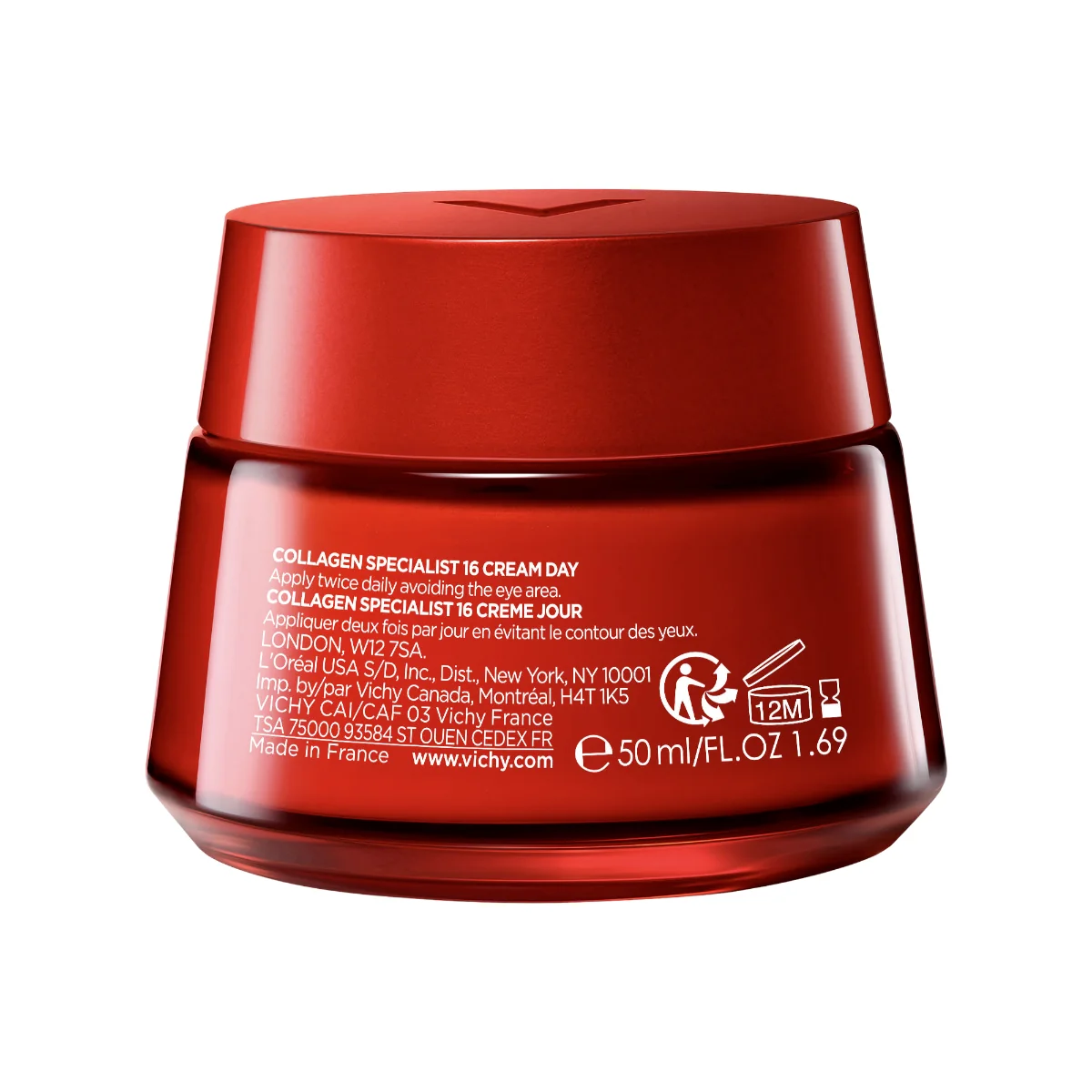 Vichy Liftactiv Collagen Specialist Crema Giorno 50 Ml Anti-età con Peptidi Pro-Collagene