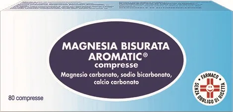 Magnesia Bisurata Aromatic 80 Compresse