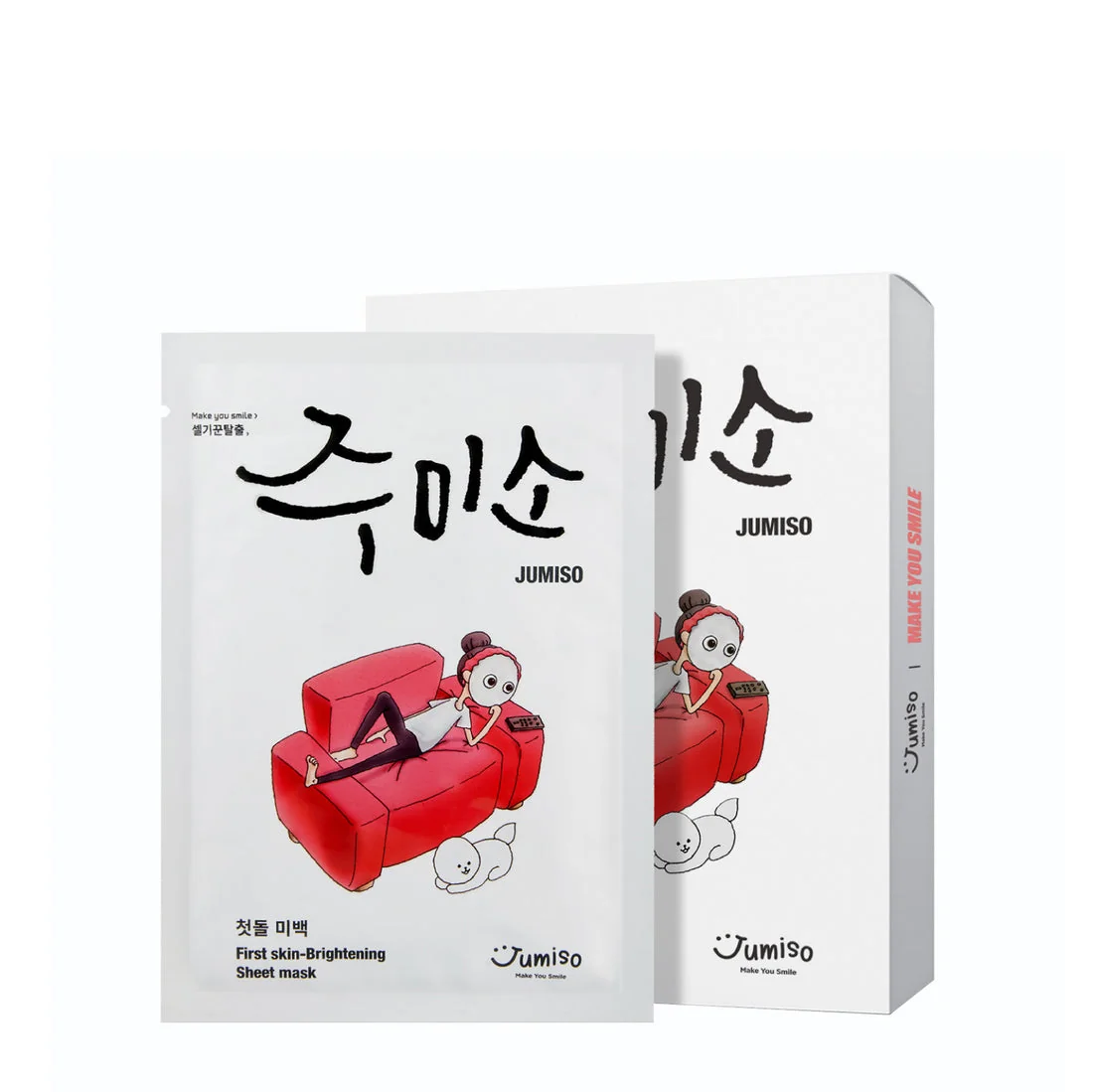 Jumiso First Skin Lightening Sheet Mask Maschera illuminante viso