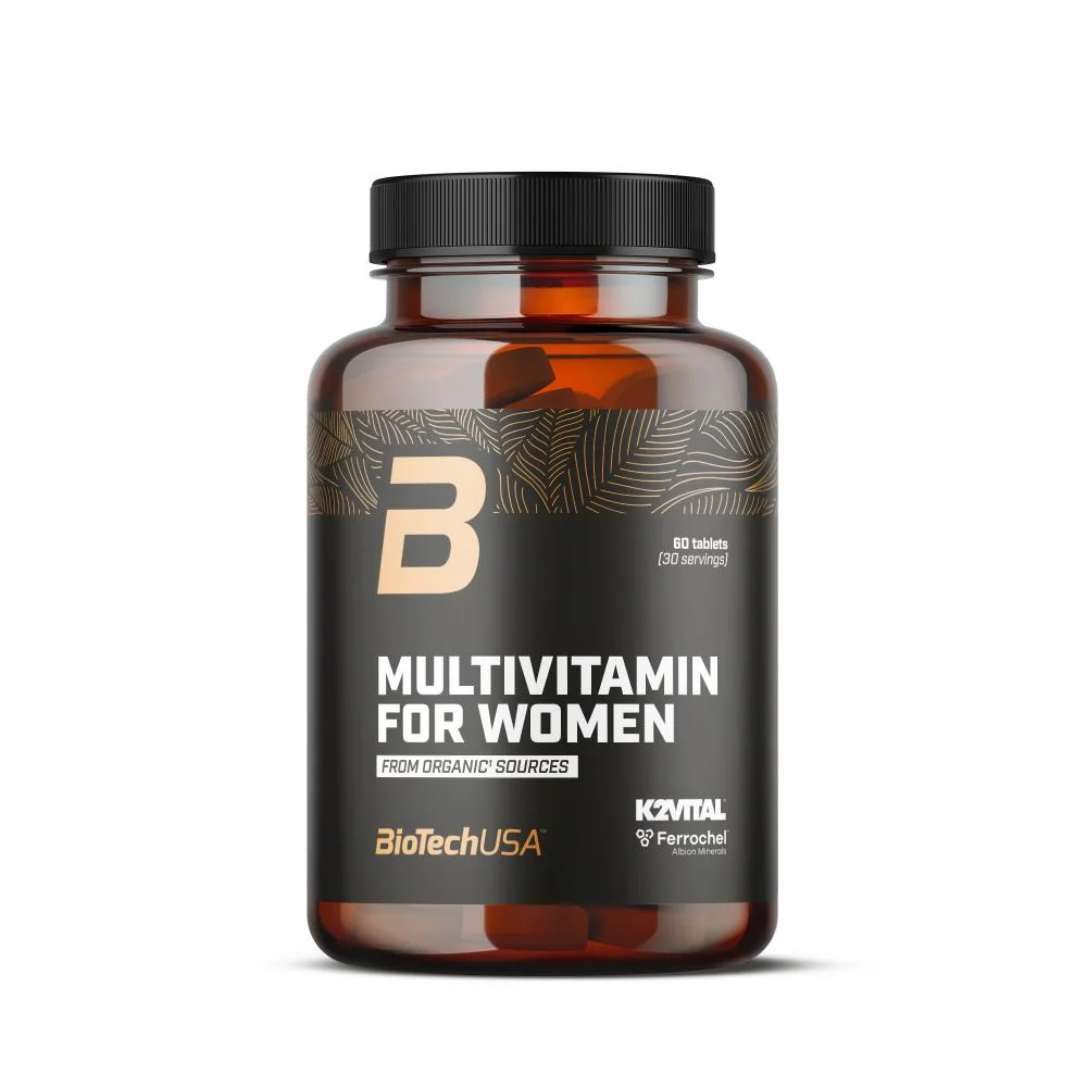Biotechusa Multivitamin Women 60 Compresse Senza Iodio