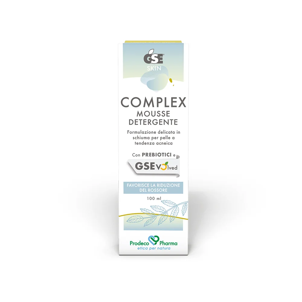 Gse Complex Mousse Detergente Pelle a Tendenza Acneica