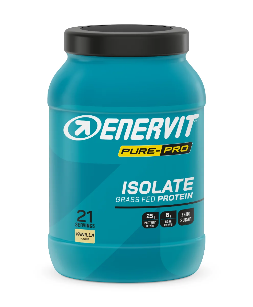 Enervit Pure Pro Protein Isolate Vaniglia 630 G Massa Muscolare