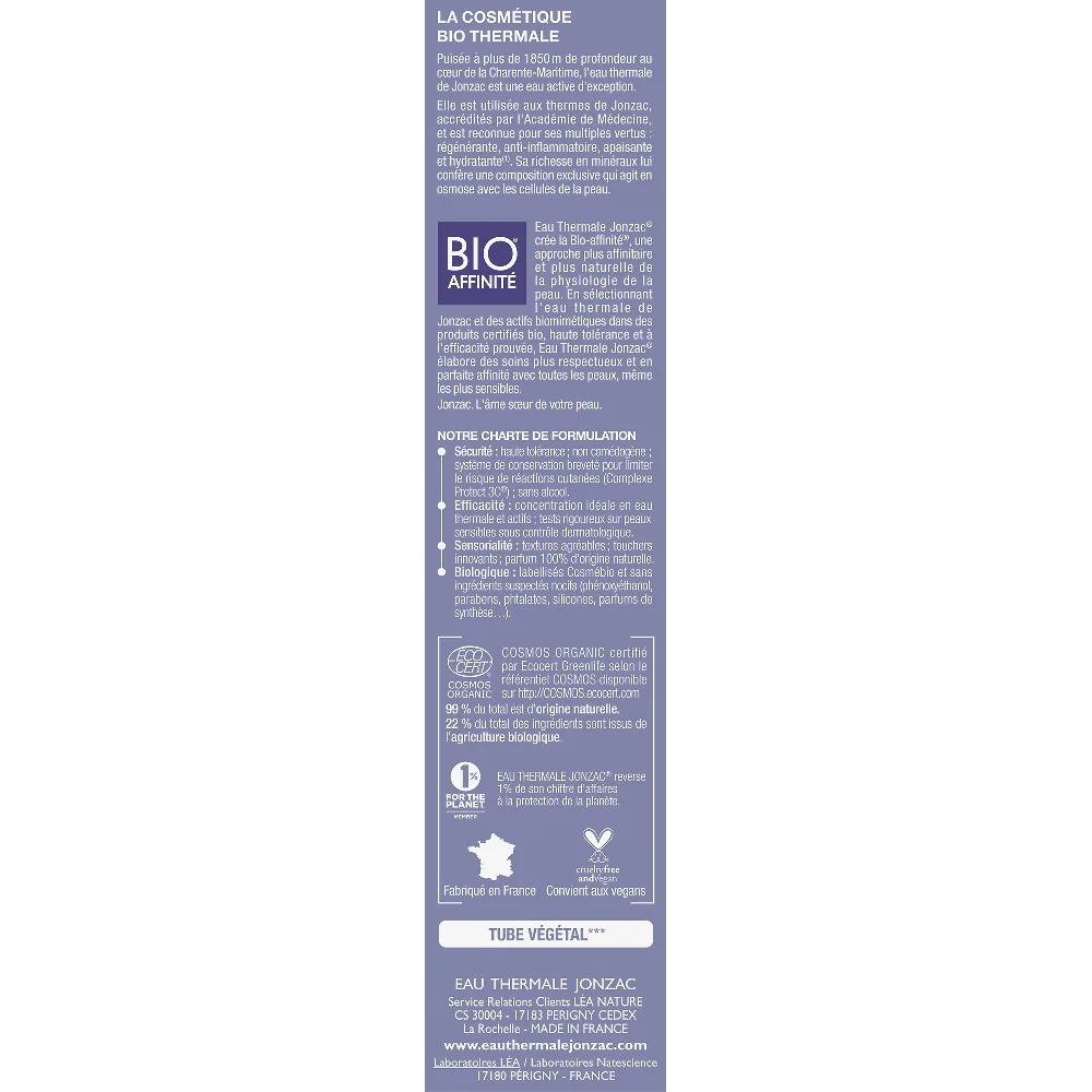 Eau Thermale Jonzac Rehydrate 50 ml Crema Extra-Ricca Idratante