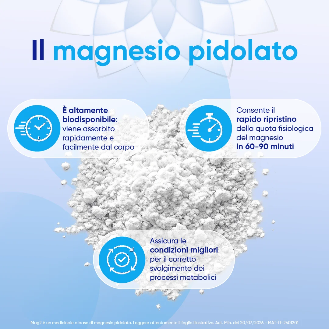 Mag 2 2,25 g Soluzione Orale 40 Bustine Carenze di Magnesio