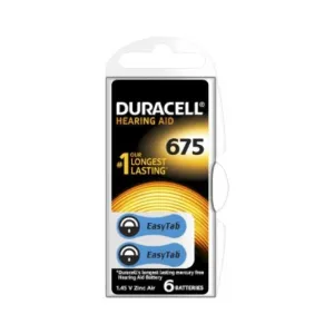 Duracell EasyTab 675 6 Batterie