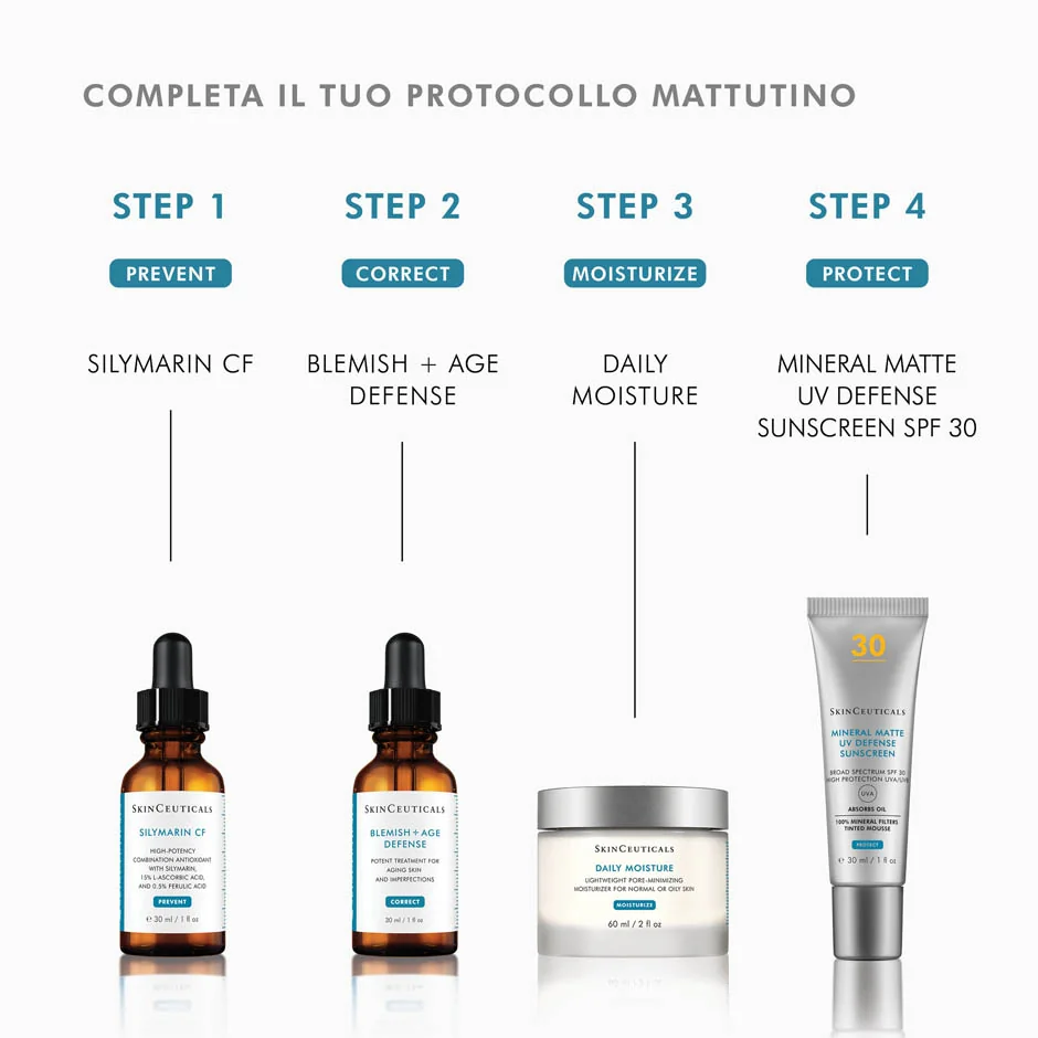 SkinCeuticals Silymarin CF Siero 30 Ml Antiossidante con Vitamina C