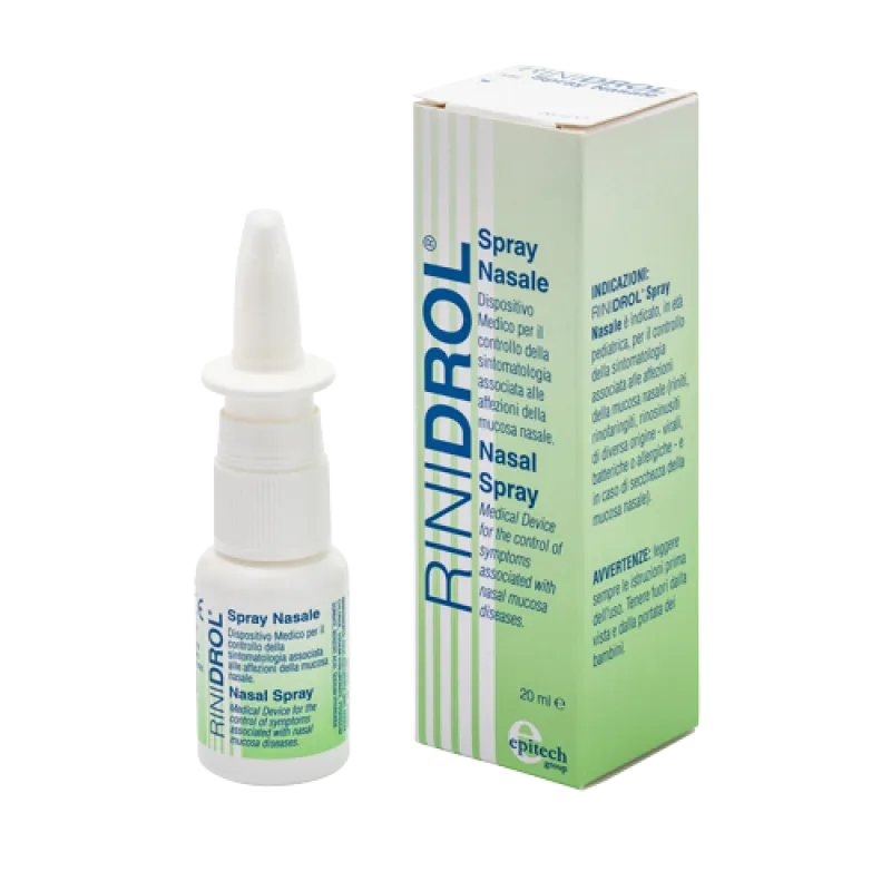 Rinidrol Spray Nasale 20 ml Adatto ad Uso Pediatrico