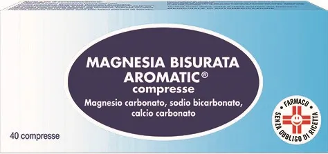 Magnesia Bisurata Arom 40 Compresse