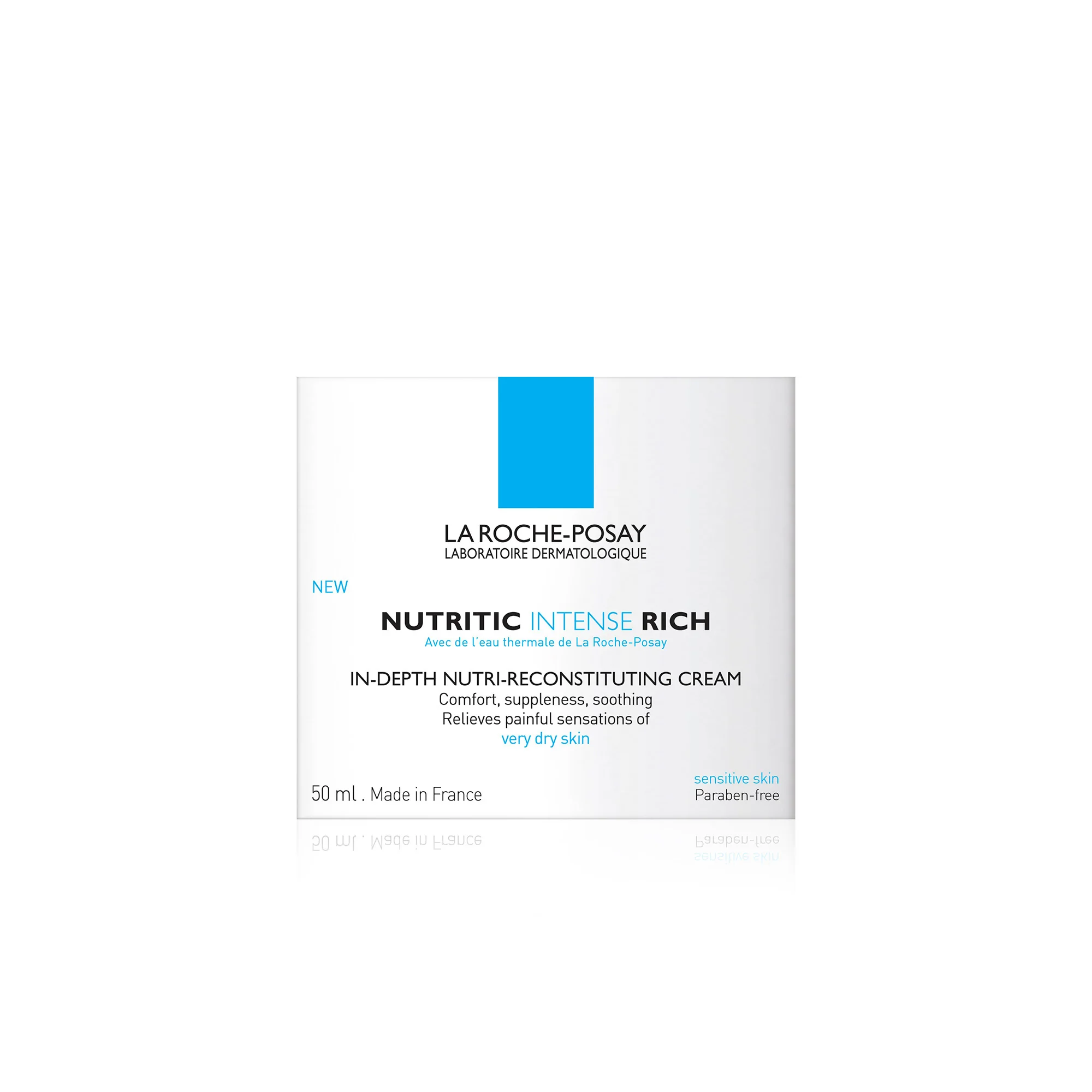 La Roche Posay Nutritic Intense Riche Crema Nutri-Ricostituente Vaso 50 ml Pelle sensibile e secca