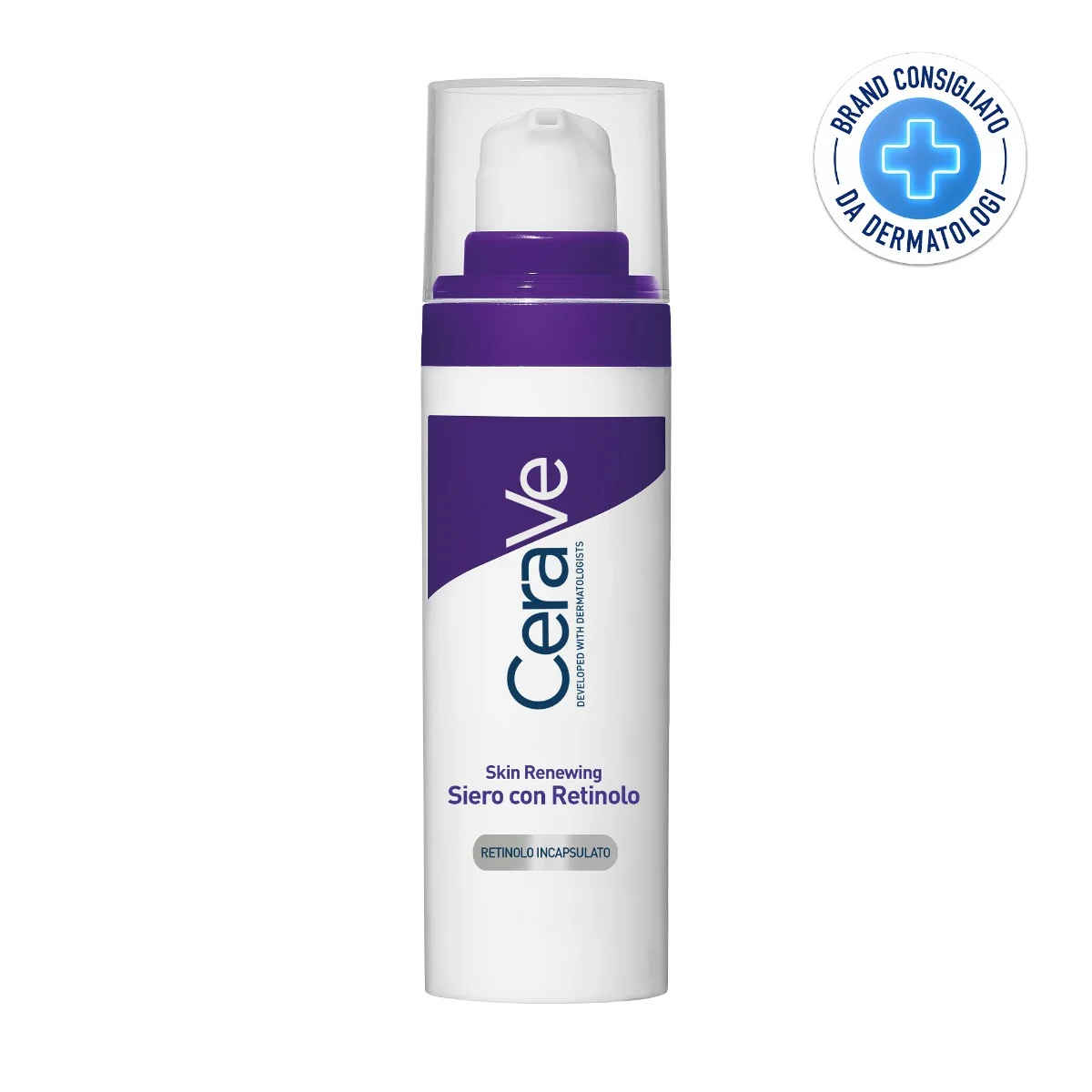 CeraVe Skin Renewing - Siero Viso con Retinolo Anti Età Prime Rughe, 30 ml Antiage