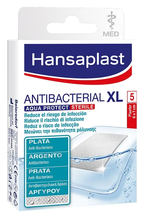 Hansaplast Aqua Prot Xl Silver