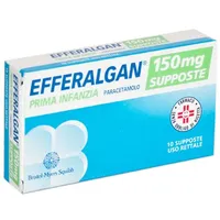 Efferalgan Prima Infanzia 150 mg 10 Supposte
