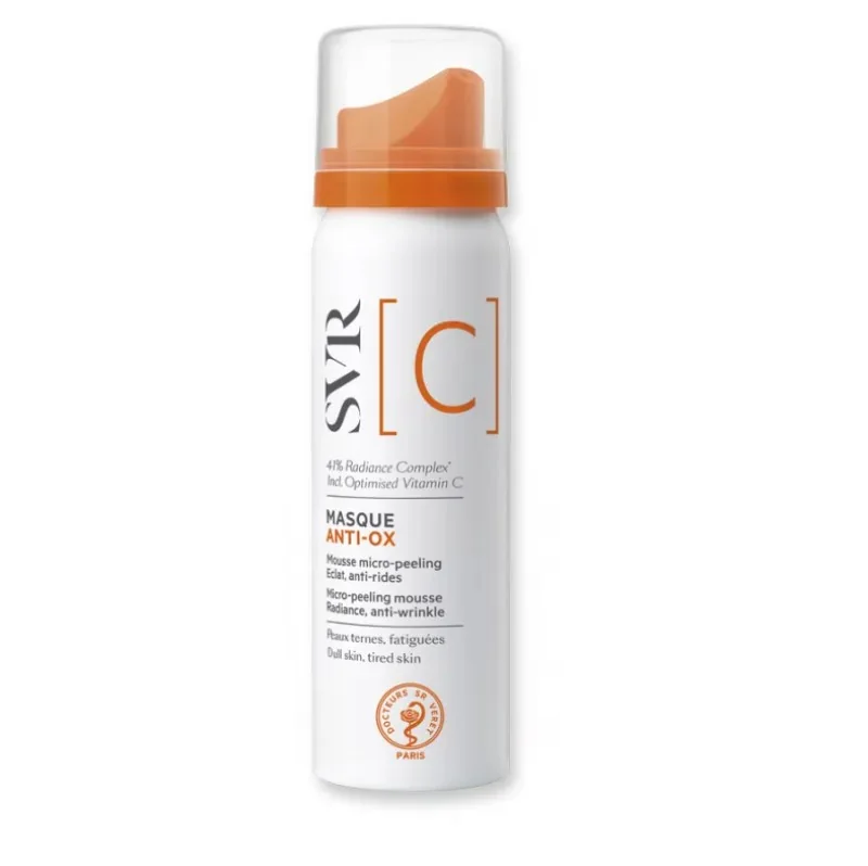 SVR [C] Masque Anti-Ox 50 ml Mousse Micro-Peeling Illuminante Anti-Rughe