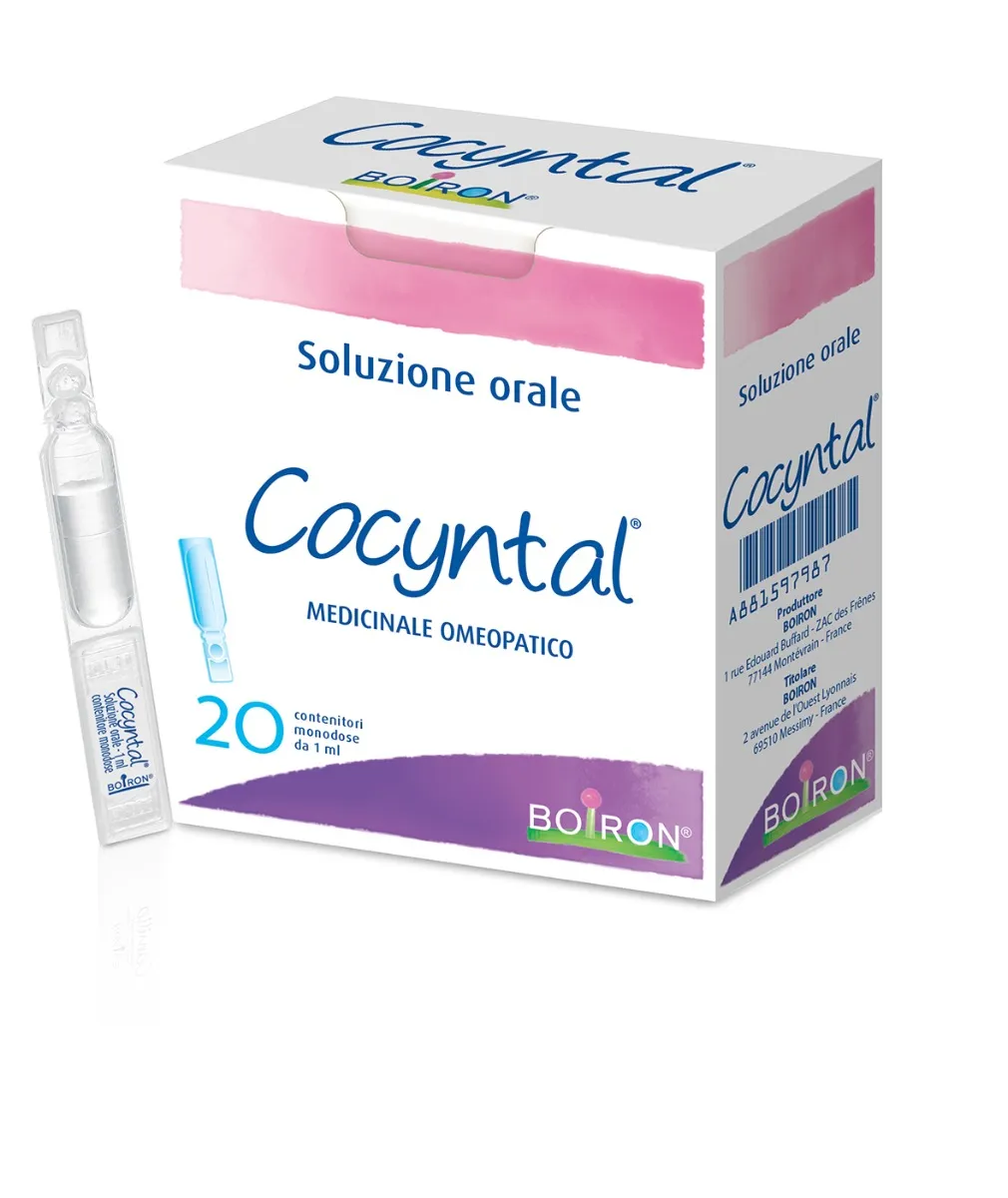 Cocyntal Soluzione Orale Monodose 20 Fiale 1 Ml