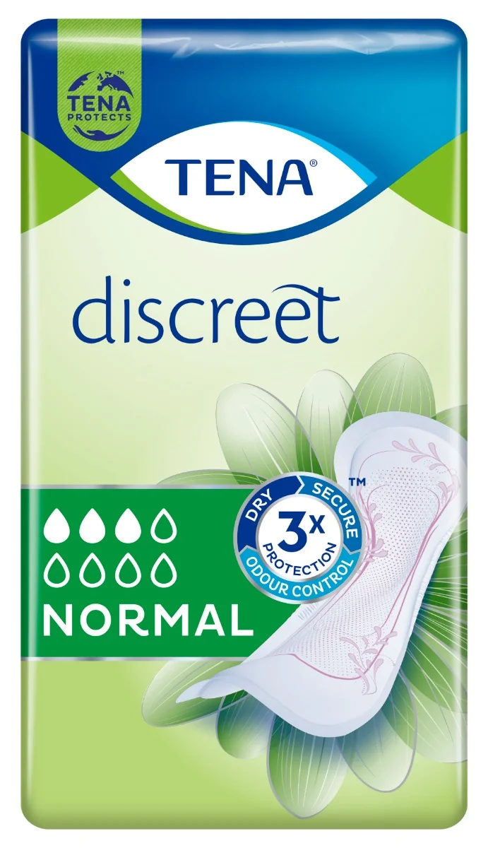 Tena Discreet Normal 12 Pezzi Assorbente per Perdite Moderate