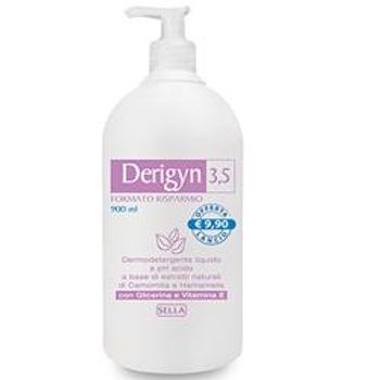 Derigyn Fast 3.5 Detergente Liquido Intimo 900 ml Formato Famiglia