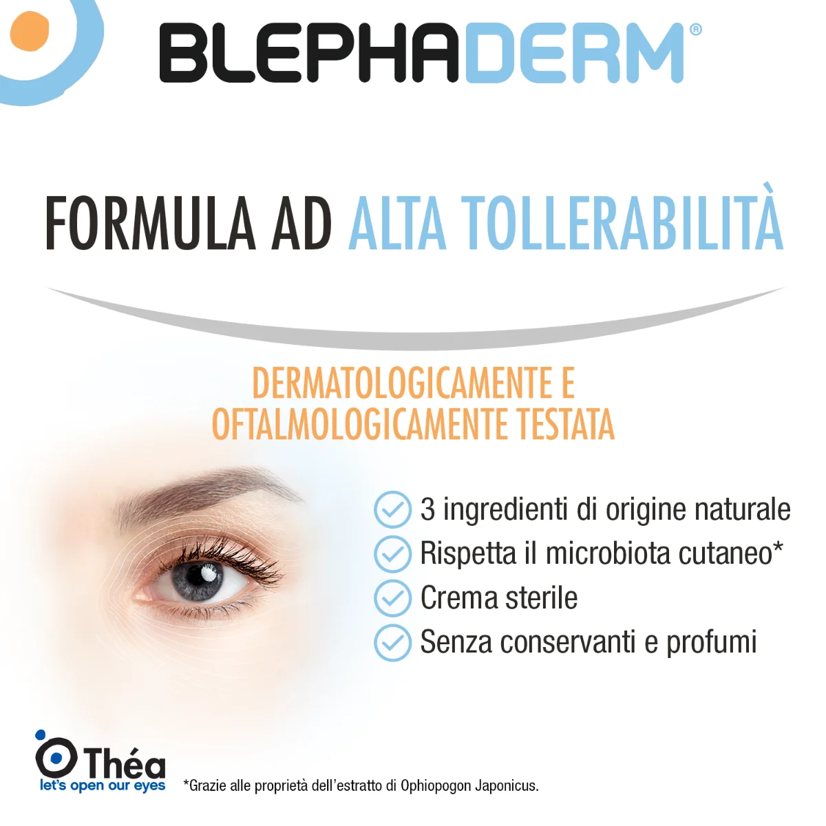 Théa Blephaderm 40 ml Palpebre e contorno occhi