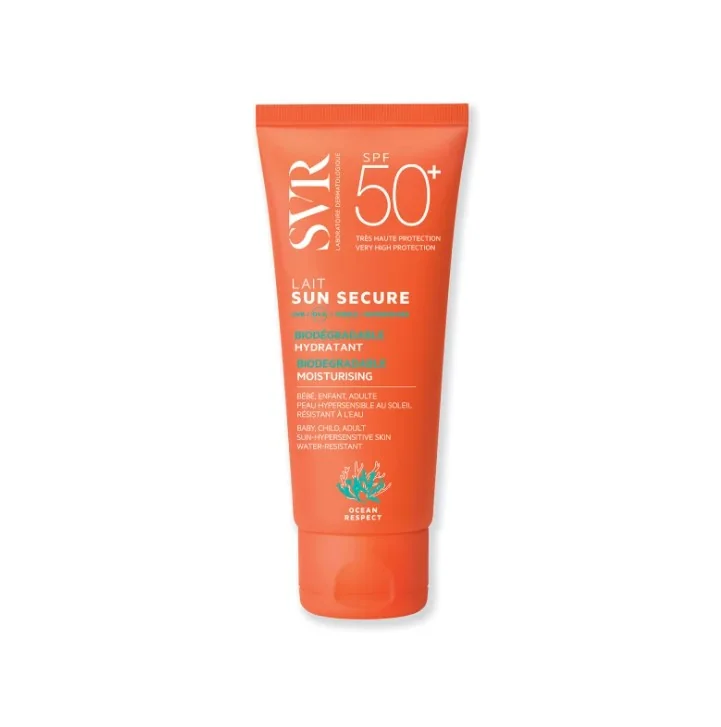 SVR Sun Secure Lait SPF 50+ Nuova Formula 100 ml Latte Idratante