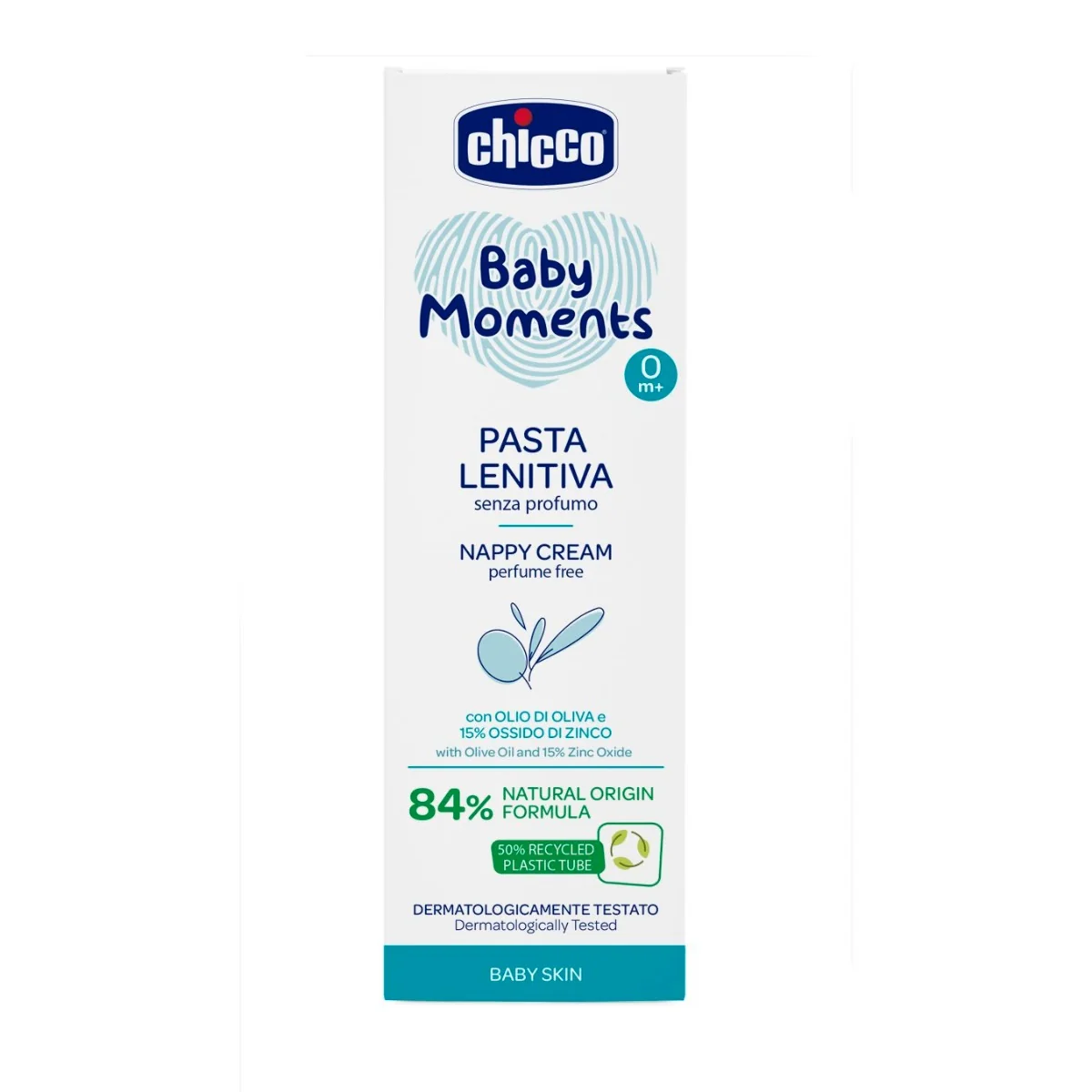 Chicco Baby Moments Pasta Cambio Delicata 100 Ml Azione Lenitiva