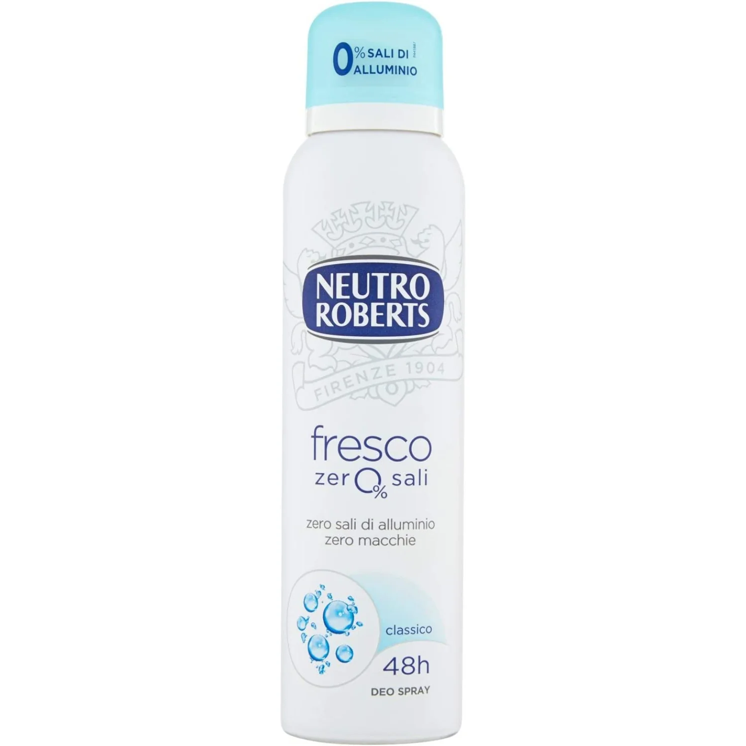 Neutro Roberts Deo Spray Fresco Blu 150 ml Controllo degli Odori